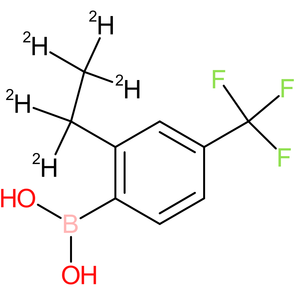 4-trifluoromethyl-2-(ethyl-d5)-phenylboronic acid