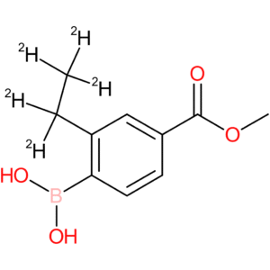4-methoxycarbonyl-2-(ethyl-d5)-phenylboronic acid