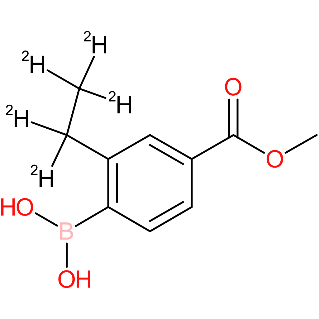 4-methoxycarbonyl-2-(ethyl-d5)-phenylboronic acid