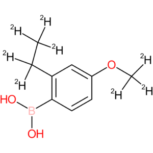 (4-methoxy-2-ethyl-d8)-phenylboronic acid