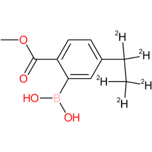 2-methoxycarbonyl-5-(ethyl-d5)-phenylboronic acid