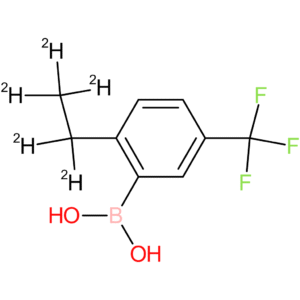 3-trifluoromethyl-6-(ethyl-d5)-phenylboronic acid