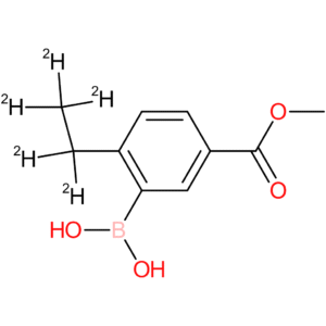 3-methoxycarbonyl-6-(ethyl-d5)-phenylboronic acid