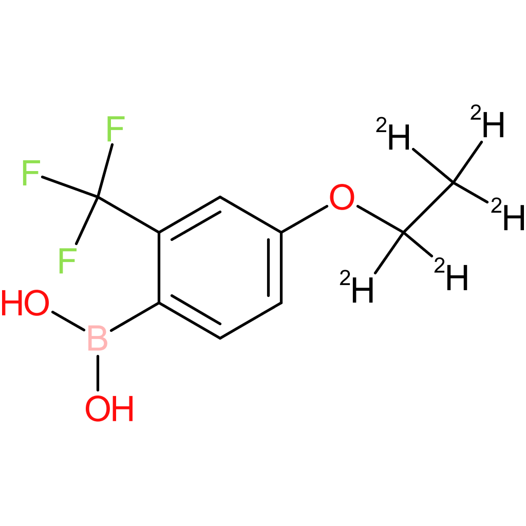 2-trifluoromethyl-4-(ethoxy-d5)-phenylboronic acid