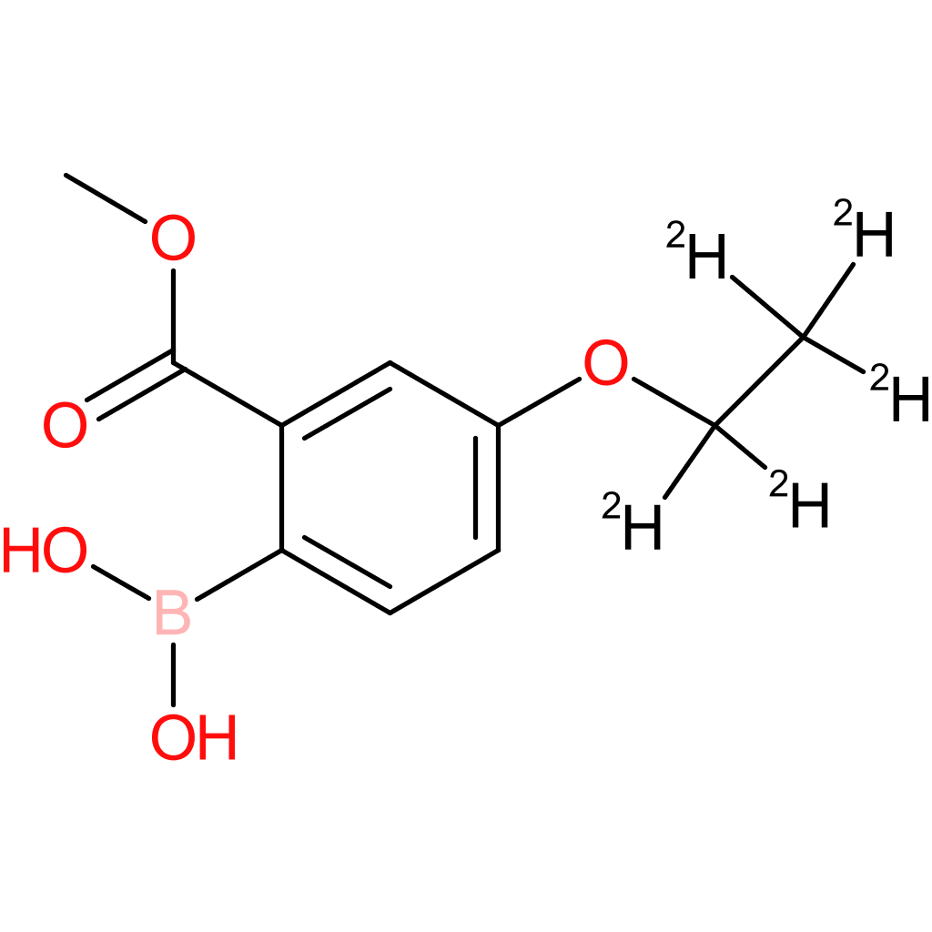 2-methoxycarbonyl-4-(ethoxy-d5)-phenylboronic acid