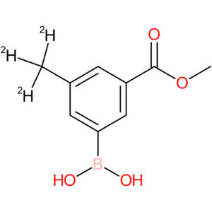 3-methoxycarbonyl-5-(methyl-d3)-phenylboronic acid