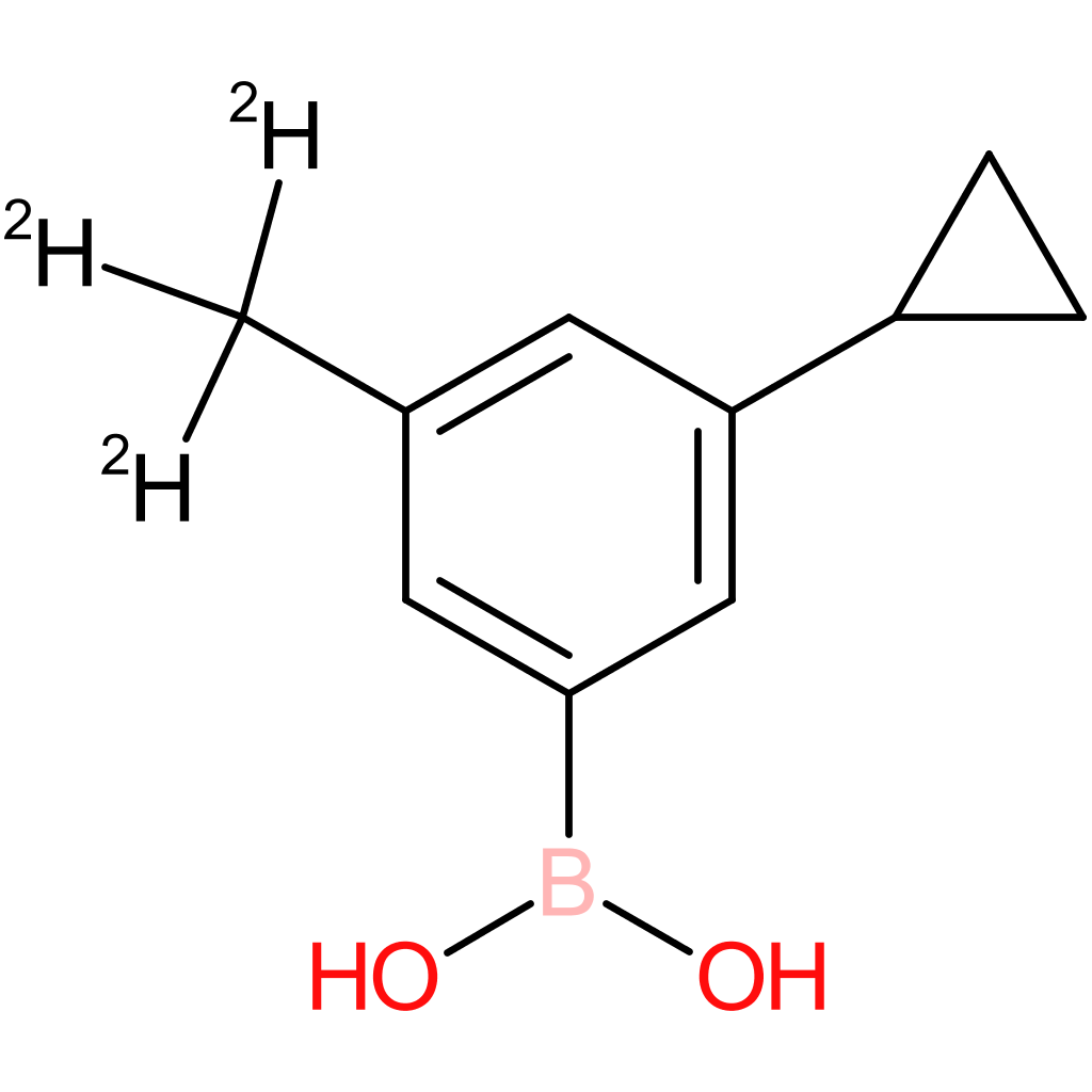 3-cyclopropyl-5-(methyl-d3)-phenylboronic acid