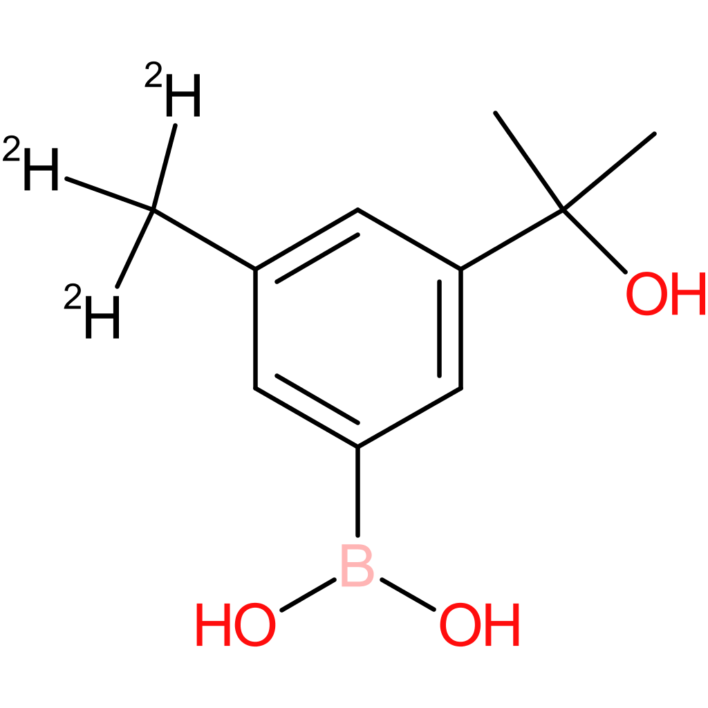 3-(1-hydroxy-1-methylethyl)-5-(methyl-d3)-phenylboronic acid