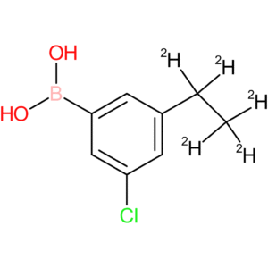 3-chloro-5-(ethyl-d5)-phenylboronic acid