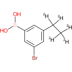 3-bromo-5-(ethyl-d5)-phenylboronic acid