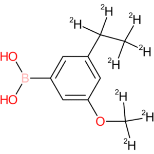 (3-methoxy-5-ethyl-d8)-phenylboronic acid