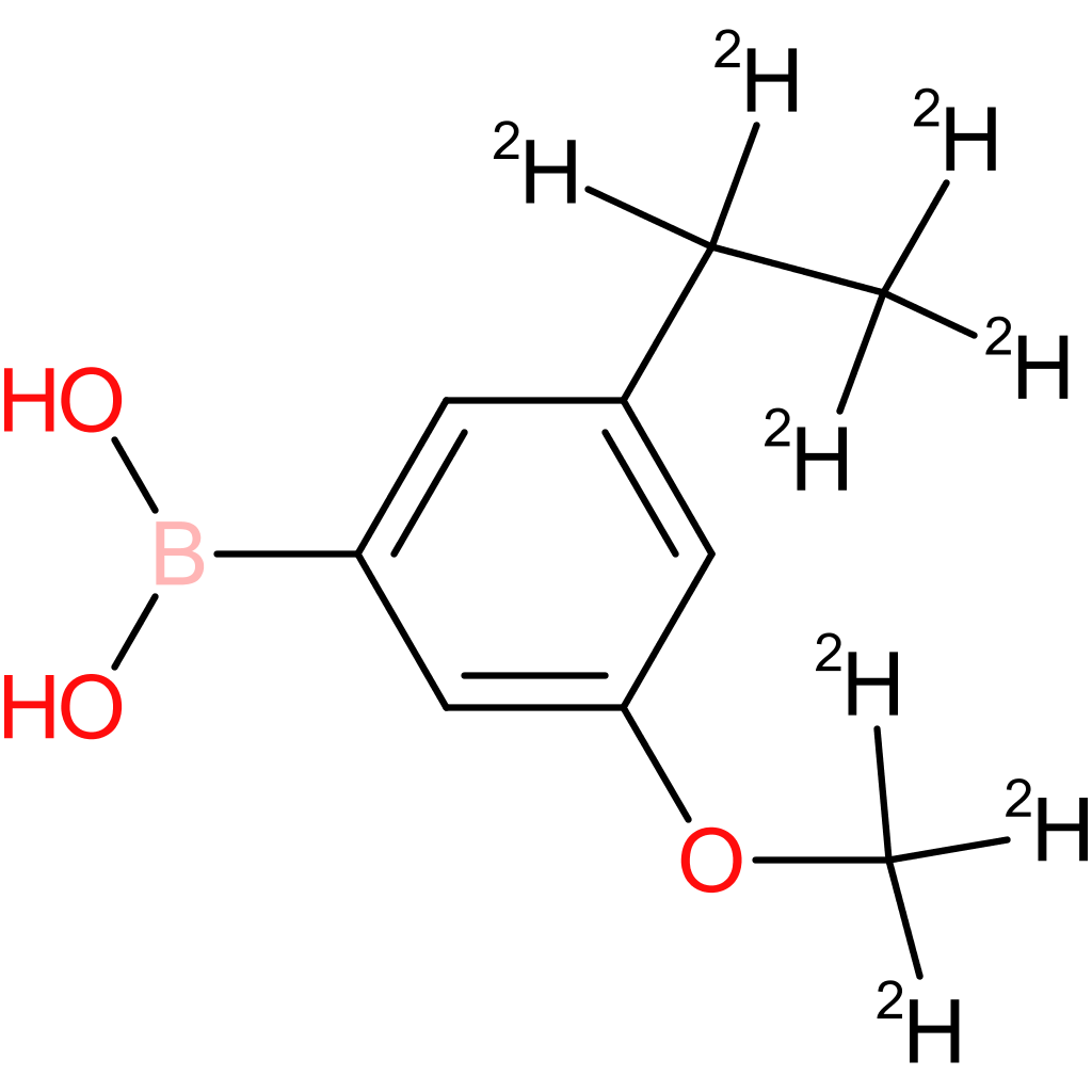 (3-methoxy-5-ethyl-d8)-phenylboronic acid