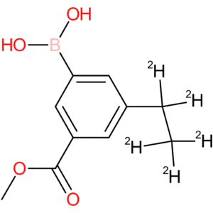 3-methoxycarbonyl-5-(ethyl-d5)-phenylboronic acid