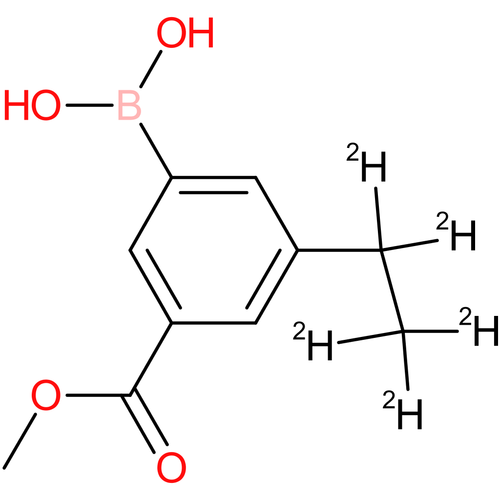 3-methoxycarbonyl-5-(ethyl-d5)-phenylboronic acid