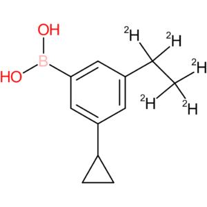 3-cyclopropyl-5-(ethyl-d5)-phenylboronic acid