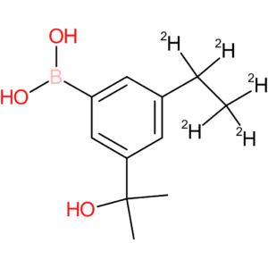 3-(1-hydroxy-1-methylethyl)-5-(ethyl-d5)-phenylboronic acid