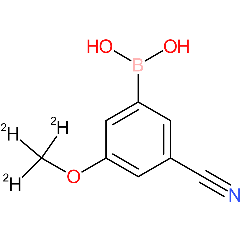 3-cyano-5-(methoxy-d3)-phenylboronic acid
