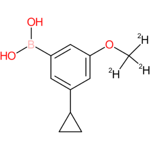 3-cyclopropyl-5-(methoxy-d3)-phenylboronic acid