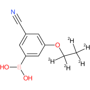 3-cyano-5-(ethoxy-d5)-phenylboronic acid