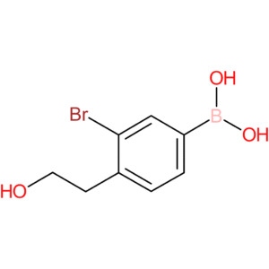 3-bromo-4-(2-hydroxyethyl)phenylboronic acid