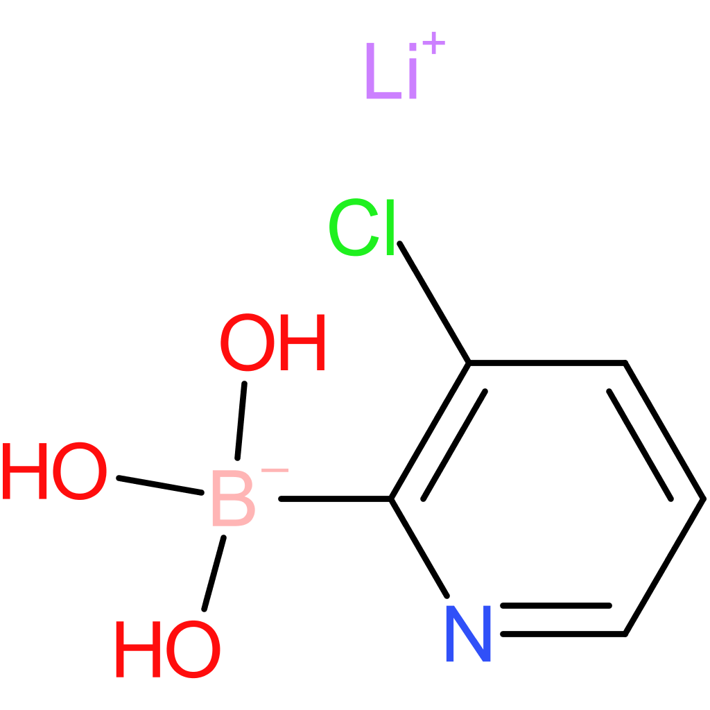lithium(1+) ion (3-chloropyridin-2-yl)trihydroxyboranuide