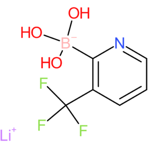 lithium(1+) ion trihydroxy[3-(trifluoromethyl)pyridin-2-yl]boranuide