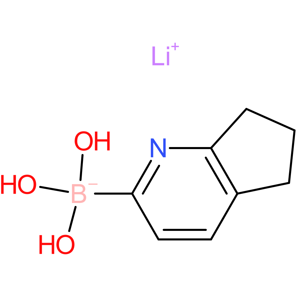 lithium(1+) ion 5h,6h,7h-cyclopenta[b]pyridin-2-yltrihydroxyboranuide