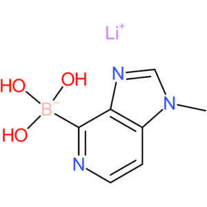 lithium(1+) ion trihydroxy((1-methyl-1h-imidazo[4,5-c]pyridin-4-yl))boranuide
