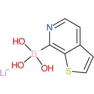 lithium(1+) ion trihydroxy(thieno[2,3-c]pyridin-7-yl)boranuide