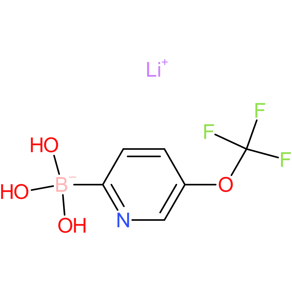 lithium(1+) ion trihydroxy[5-(trifluoromethoxy)pyridin-2-yl]boranuide