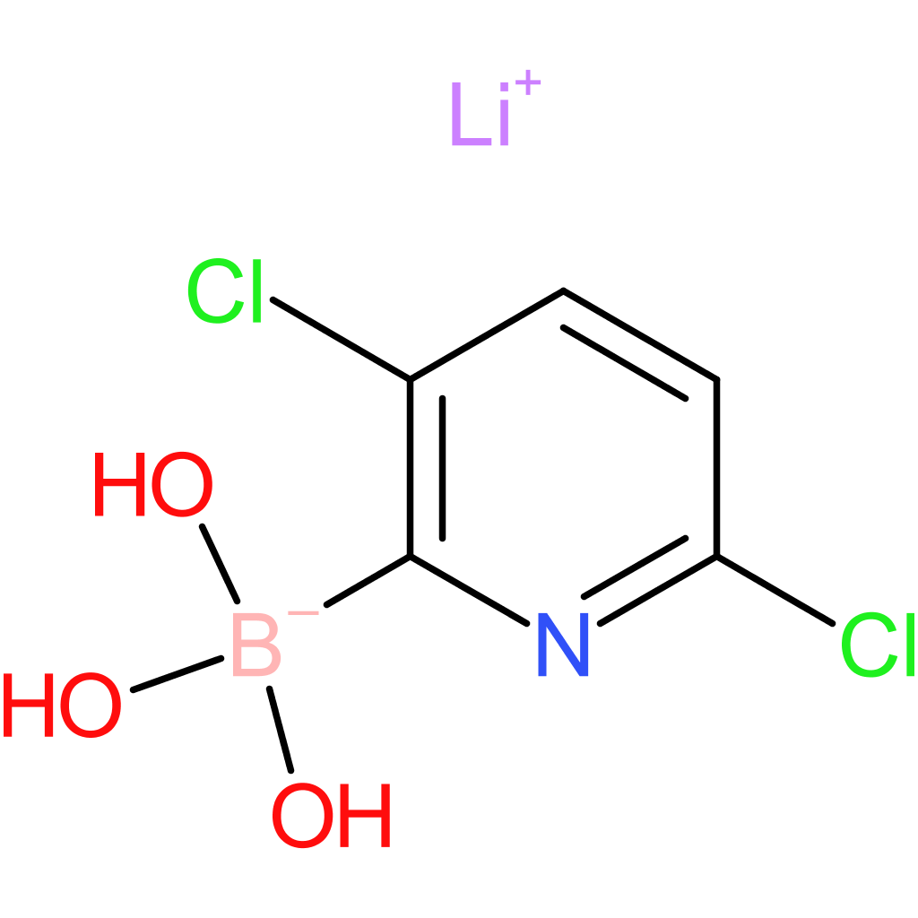 lithium(1+) ion (3,6-dichloropyridin-2-yl)trihydroxyboranuide
