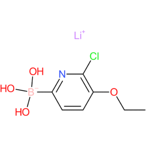 lithium(1+) ion (6-chloro-5-ethoxypyridin-2-yl)trihydroxyboranuide