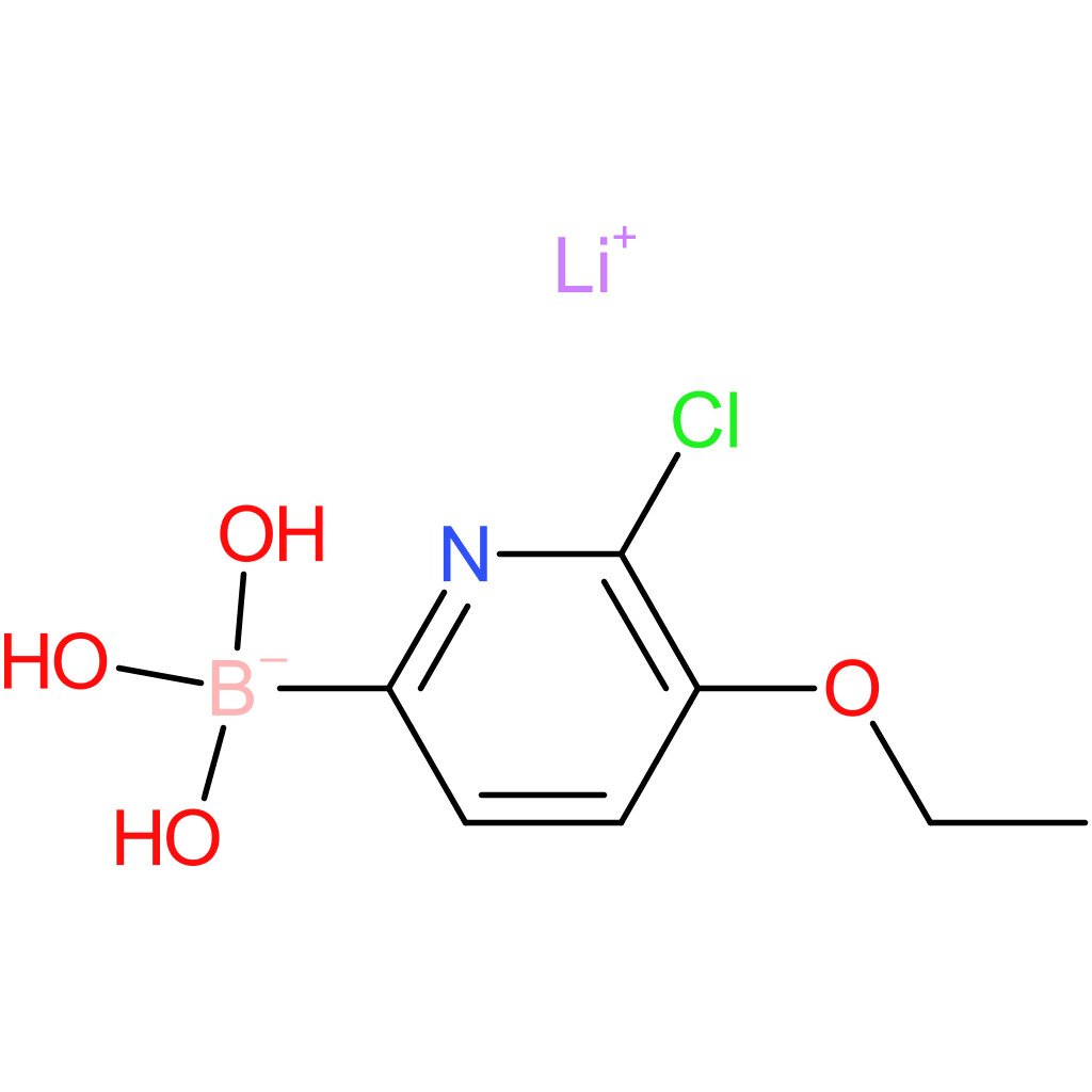 lithium(1+) ion (6-chloro-5-ethoxypyridin-2-yl)trihydroxyboranuide