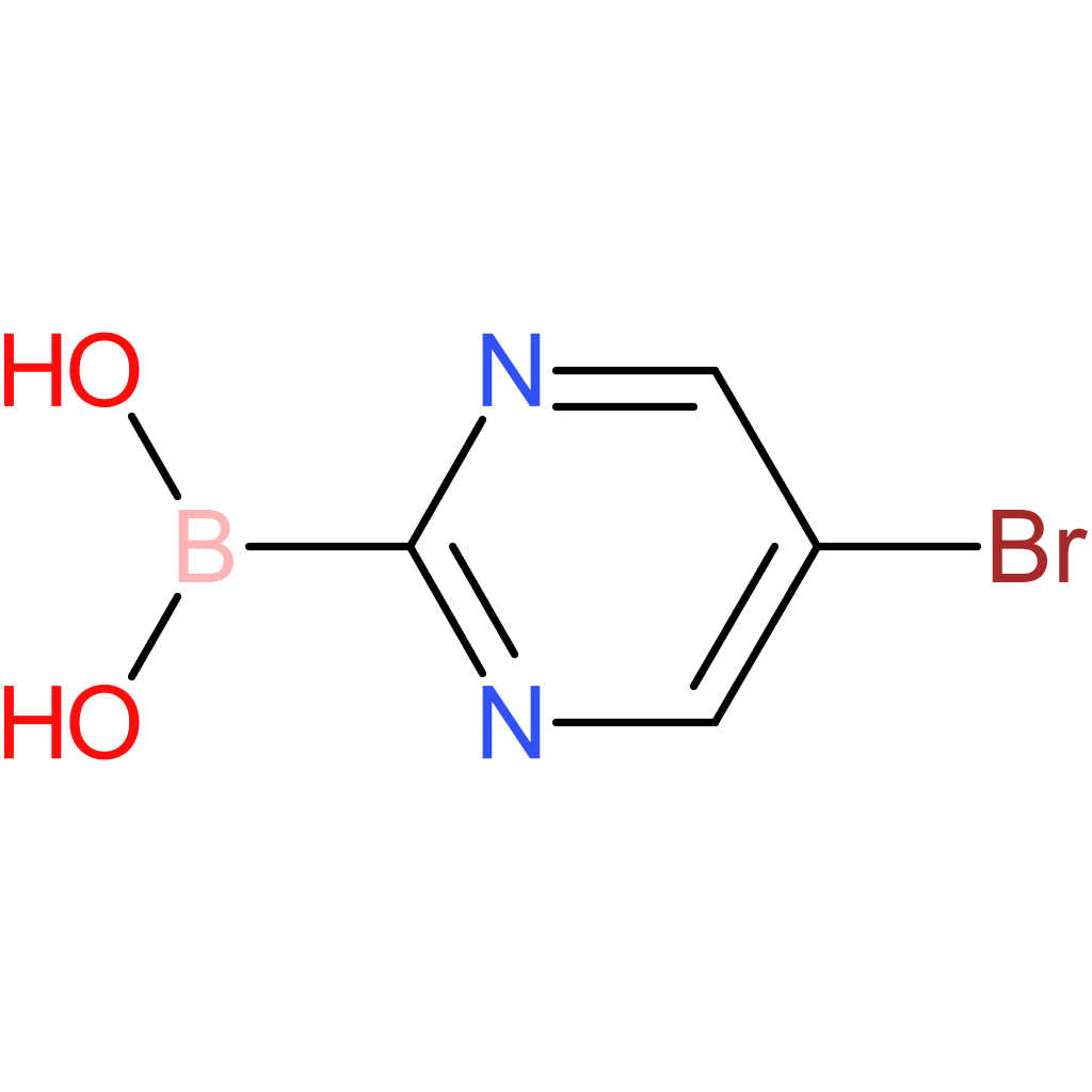 (5-bromopyrimidin-2-yl)boronic acid