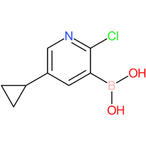 2-chloro-5-cyclopropylpyridine-3-boronic acid