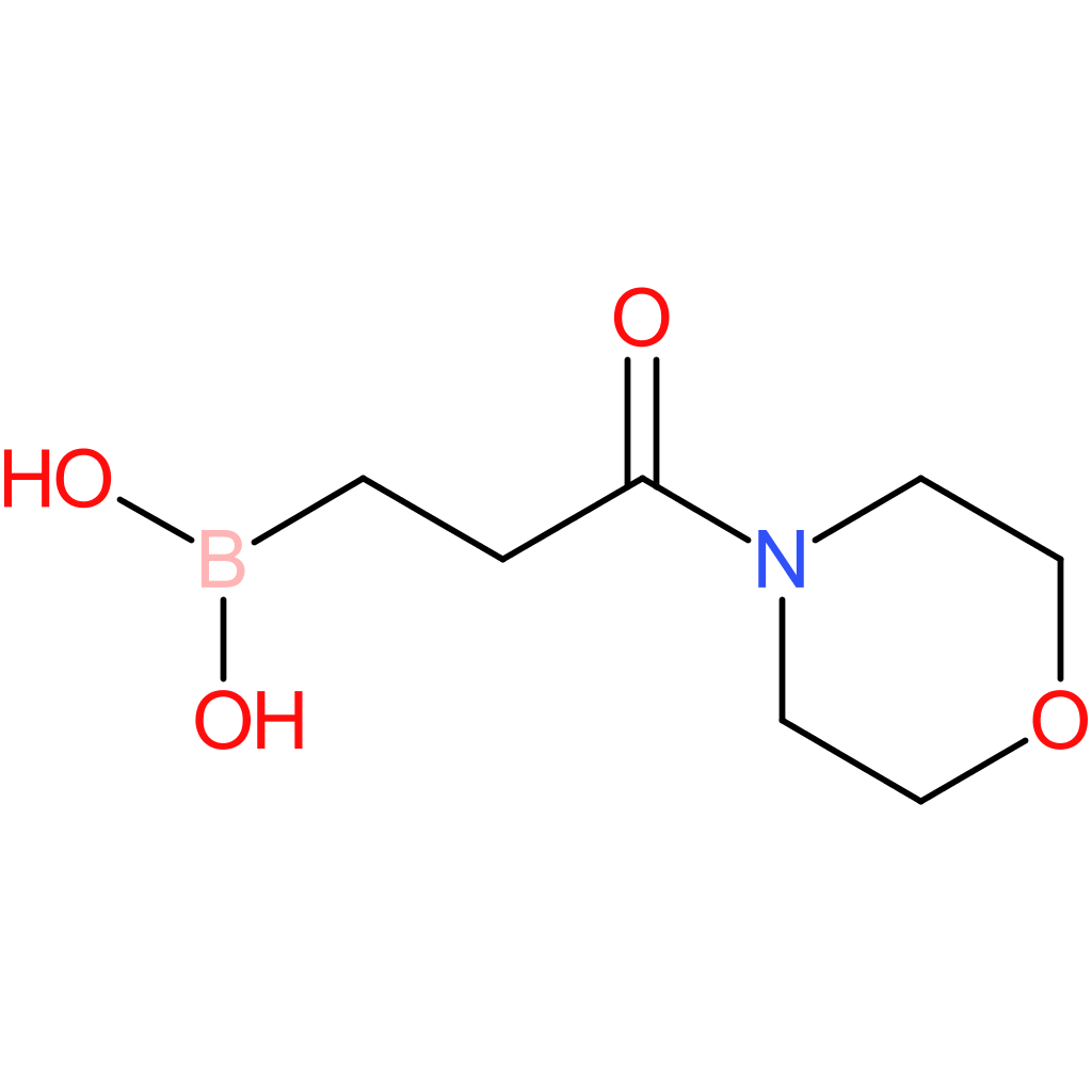 b-[3-(4-morpholinyl)-3-oxopropyl]boronic acid