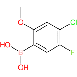 (4-chloro-5-fluoro-2-methoxyphenyl)boronic acid