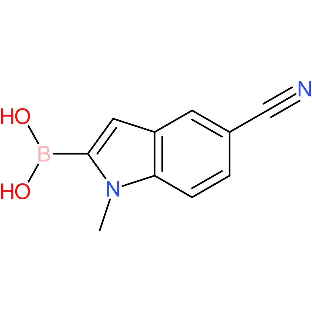 boronic acid, b-(5-cyano-1-methyl-1h-indol-2-yl)-