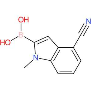 boronic acid, b-(4-cyano-1-methyl-1h-indol-2-yl)-