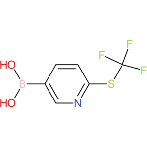 6-(trifluoromethylthio)pyridin-3-ylboronic acid