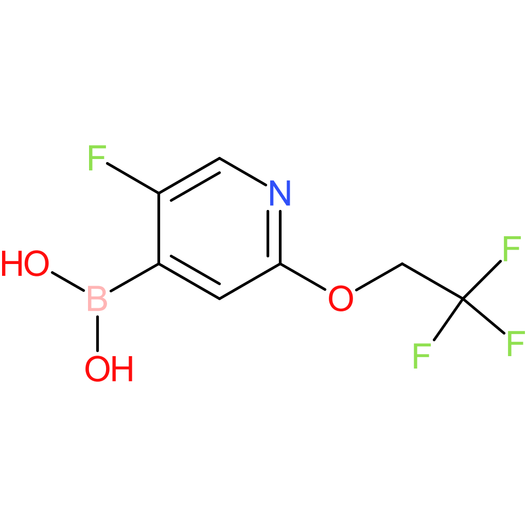 5-fluoro-2-(2,2,2-trifluoroethoxy)pyridin-4-ylboronic acid