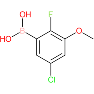 (5-chloro-2-fluoro-3-methoxyphenyl)boronic acid