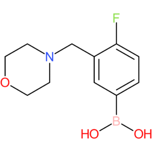 4-fluoro-3-(morpholinomethyl)phenylboronic acid