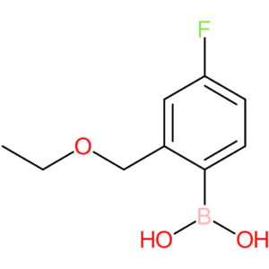 (2-(ethoxymethyl)-4-fluorophenyl)boronic acid