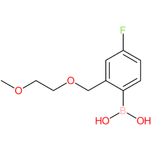 (4-fluoro-2-((2-methoxyethoxy)methyl)phenyl)boronic acid