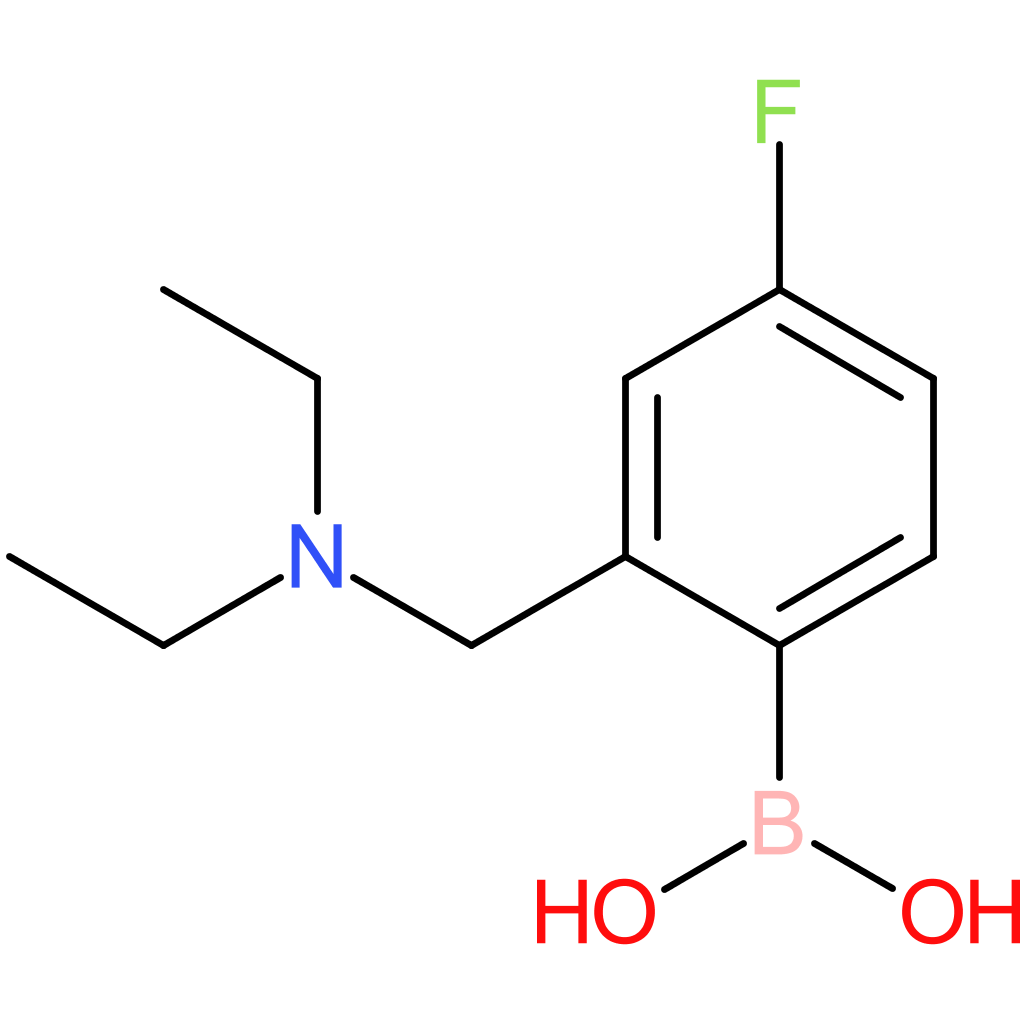 (2-((diethylamino)methyl)-4-fluorophenyl)boronic acid