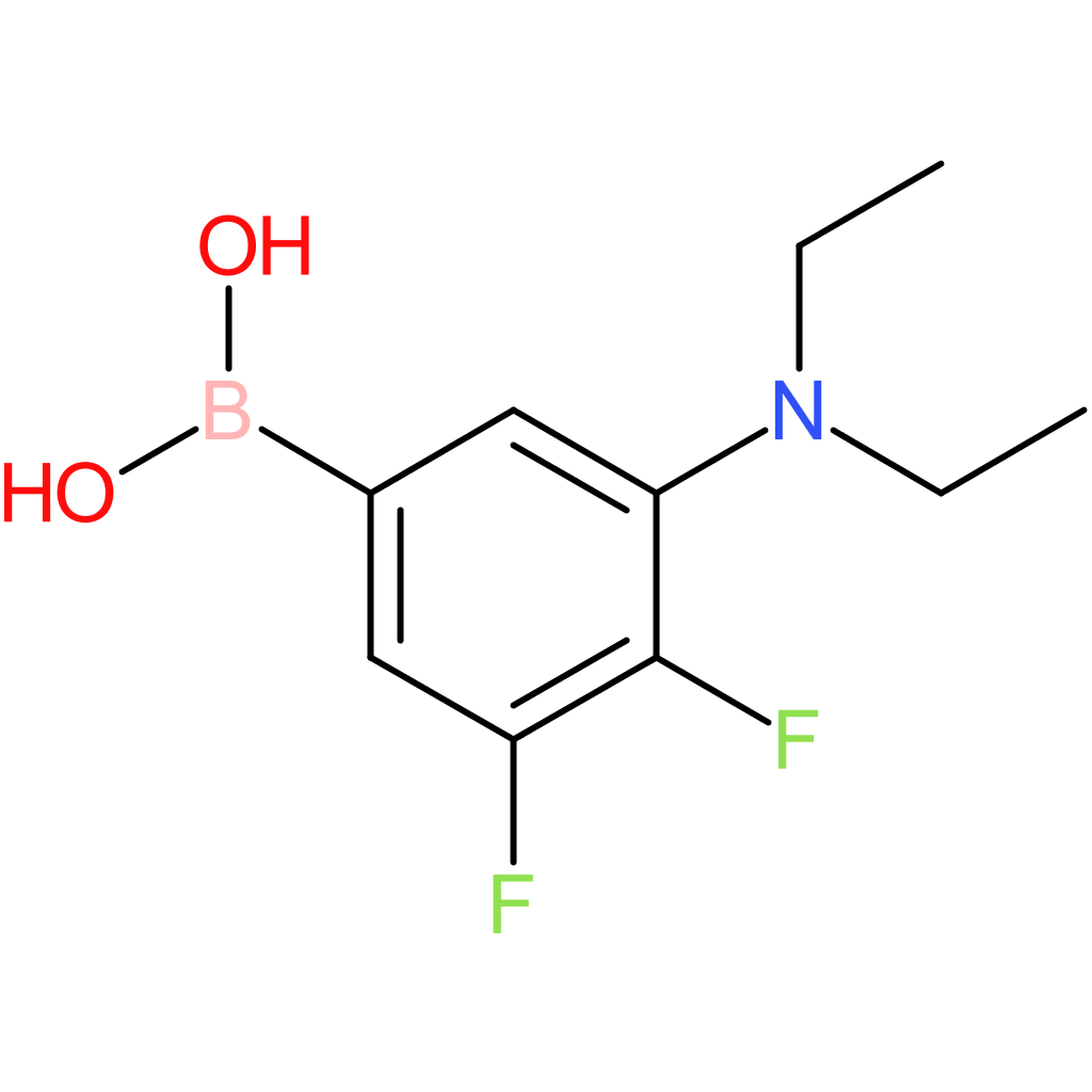 (3-(diethylamino)-4,5-difluorophenyl)boronic acid