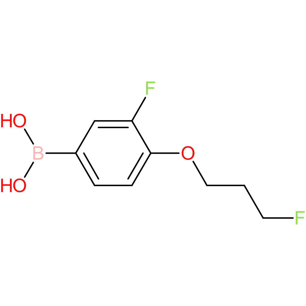 (3-fluoro-4-(3-fluoropropoxy)phenyl)boronic acid