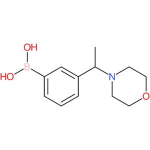 (3-(1-morpholinoethyl)phenyl)boronic acid
