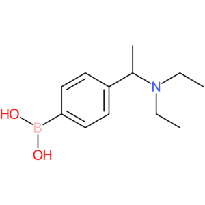 (4-(1-(diethylamino)ethyl)phenyl)boronic acid